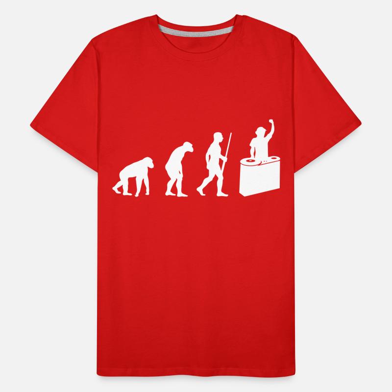 DeeJay Evolution Männer Premium Bio T-Shirt