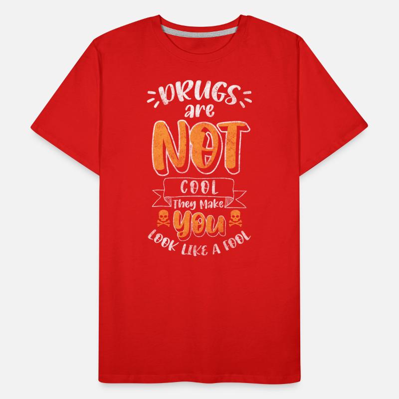 Withdrawal Addictive Motivation Joint Men's Premium Organic T-Shirt