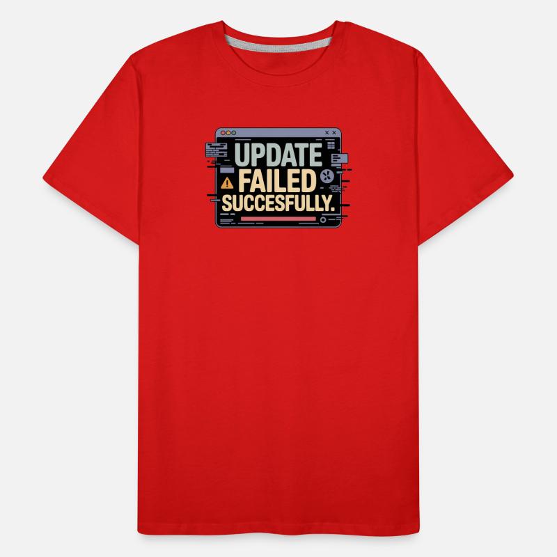 update-failed-successfully Männer Premium Bio T-Shirt