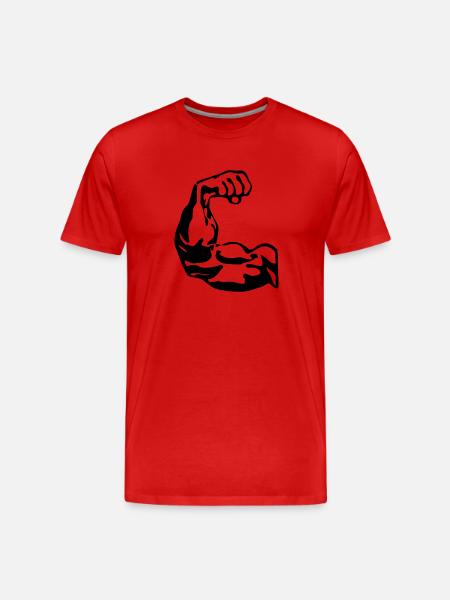 Biceps - T-shirt bio Premium Homme - rouge