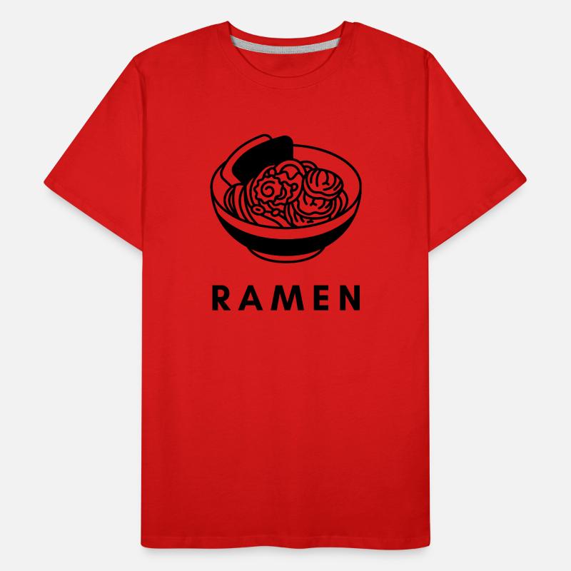 Ramen Männer Premium Bio T-Shirt