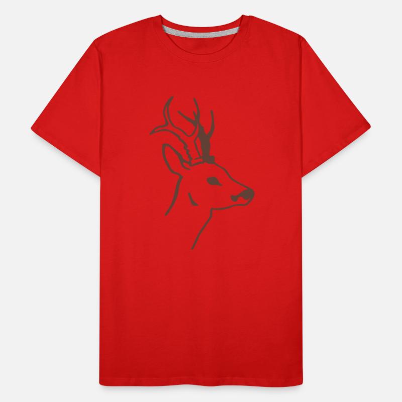 Roebuck T-shirt bio Premium Homme