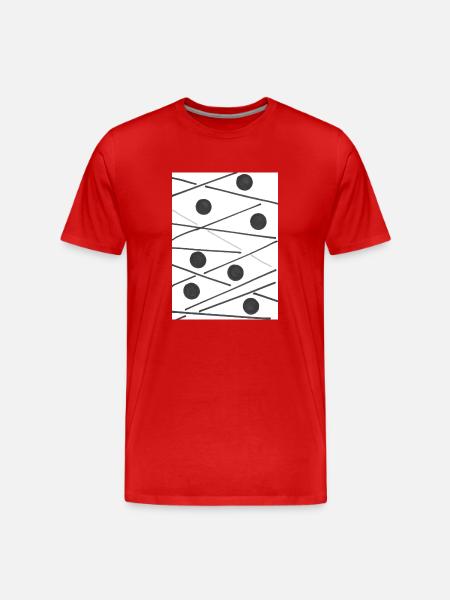 Solar - T-shirt bio Premium Homme - rouge