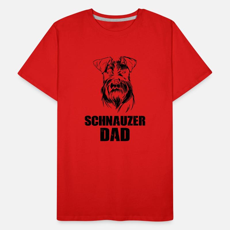 Chien Schnauzer T-shirt bio Premium Homme