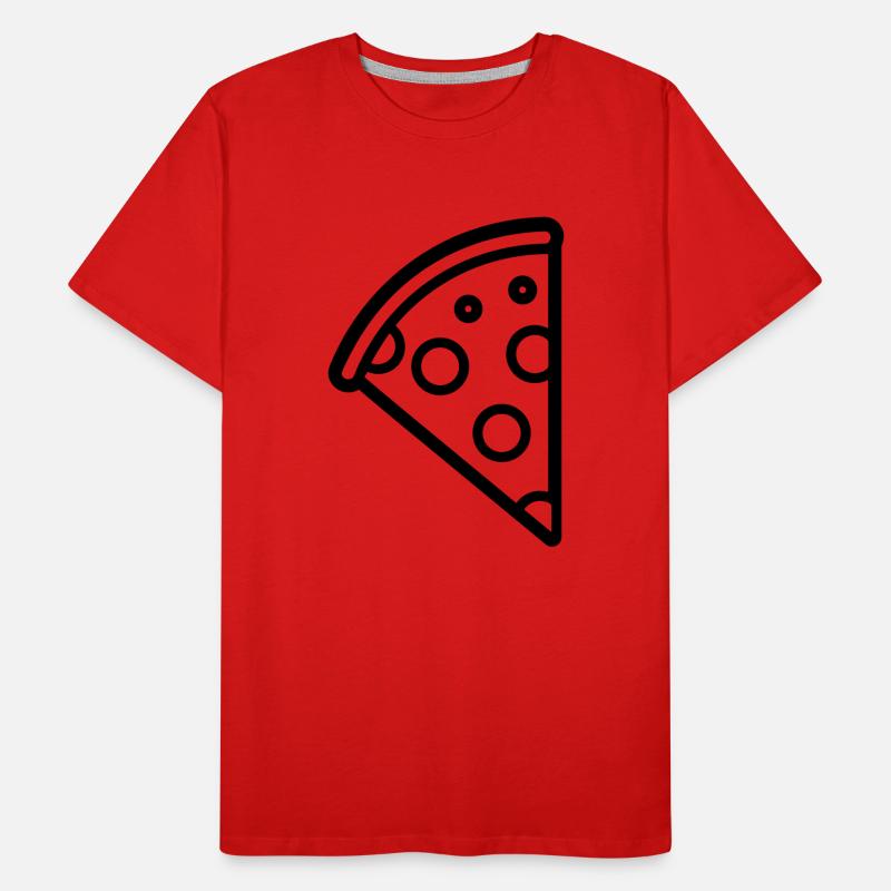 Pizza slice Men's Premium Organic T-Shirt