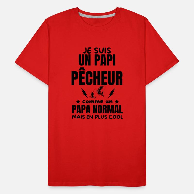 PAPI PECHEUR T-shirt bio Premium Homme