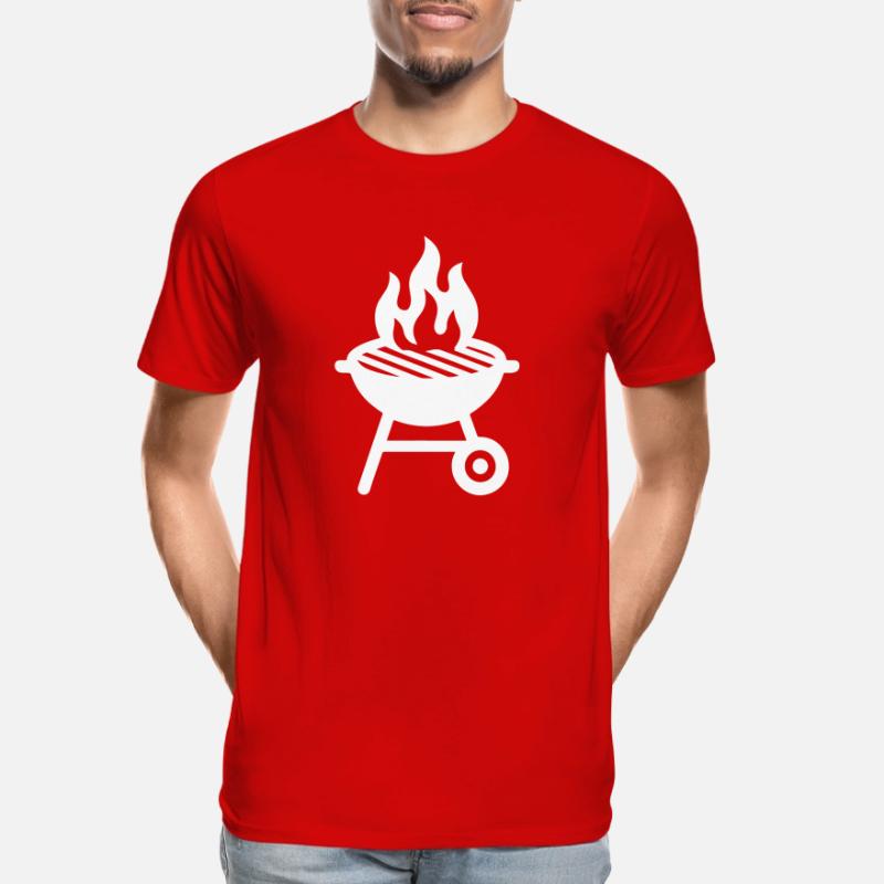 Icône du gril T-shirt bio Premium Homme