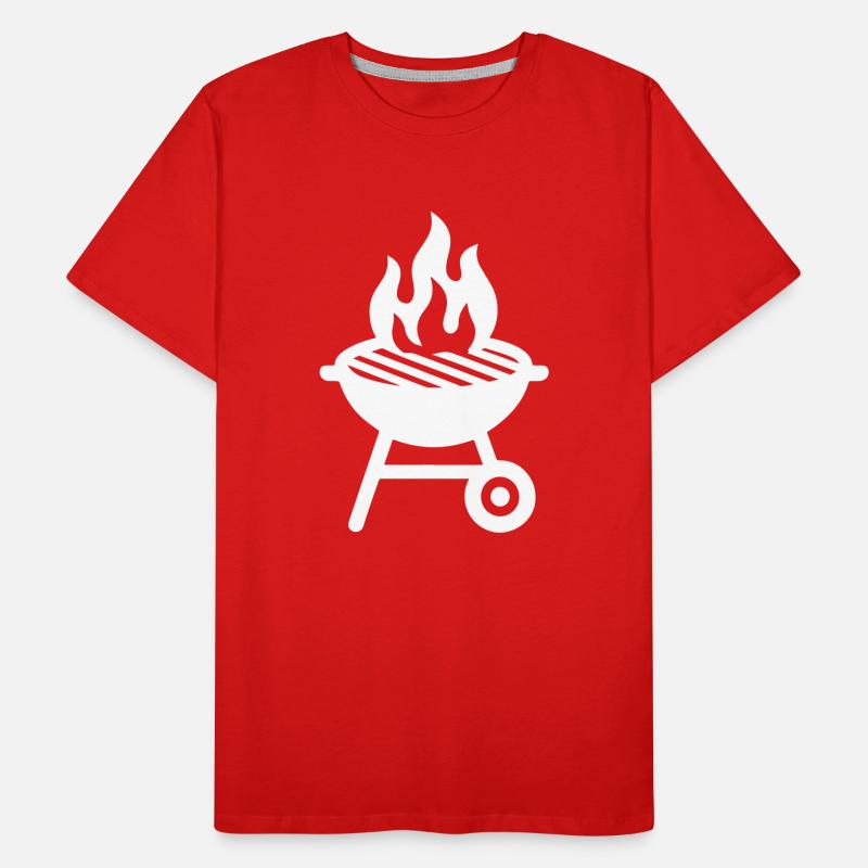 Grill Icon Men's Premium Organic T-Shirt