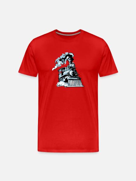 loko - Männer Premium Bio T-Shirt - Rot