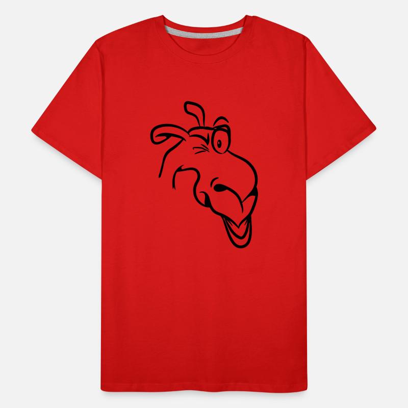 Kamel witzig Männer Premium Bio T-Shirt