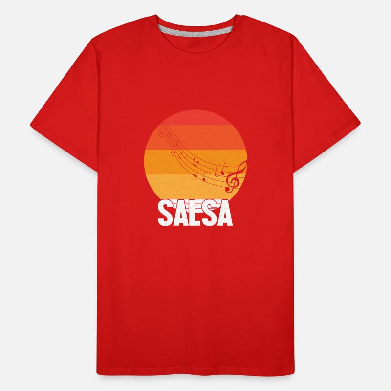 Danseuse de salsa Danseuse T-shirt bio Premium Homme