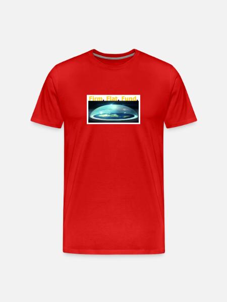 Firm.Flat.Fund. - Männer Premium Bio T-Shirt - Rot