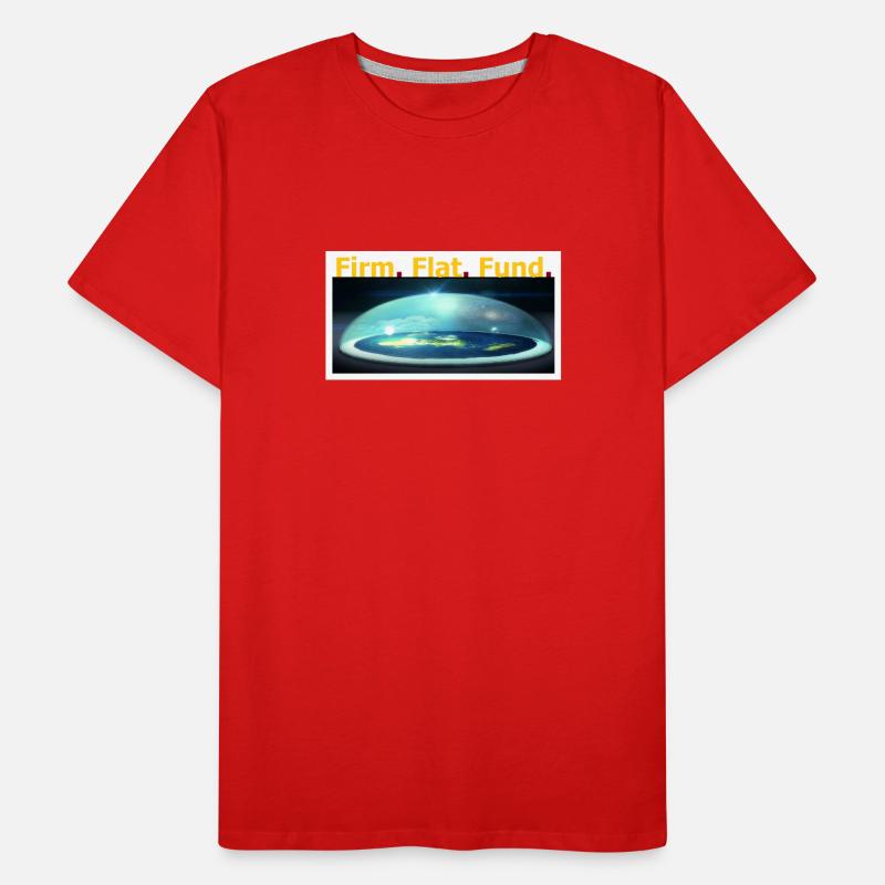Firm.Flat.Fund. Männer Premium Bio T-Shirt
