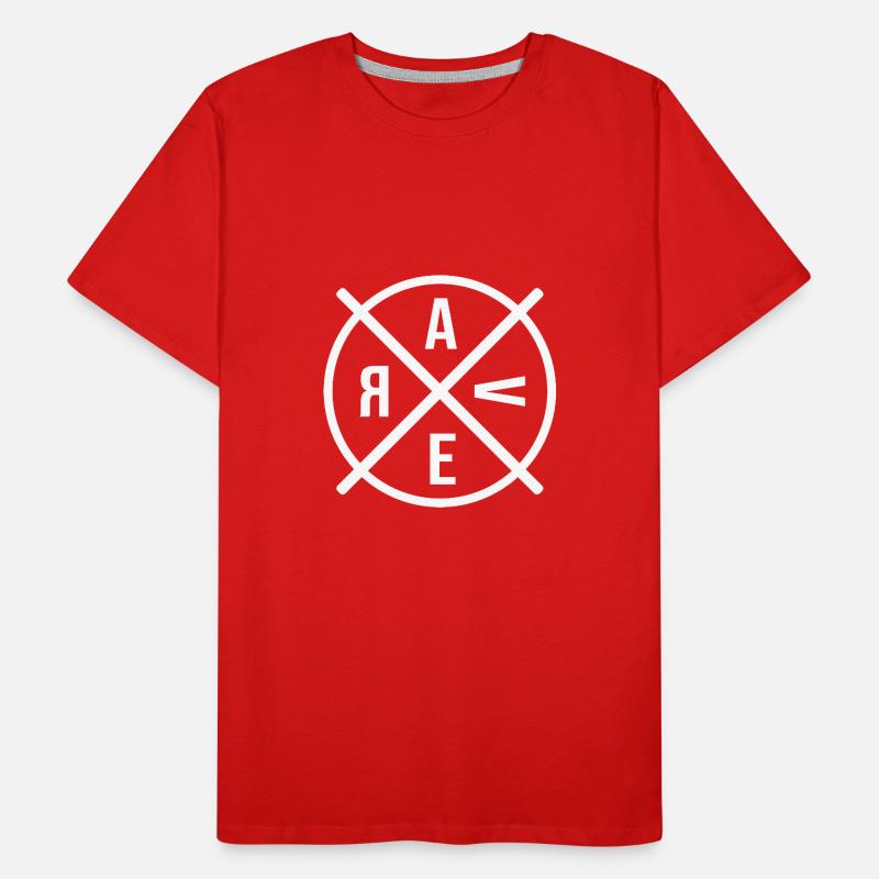 Rave, techno, beats, hard, disco, basse T-shirt bio Premium Homme