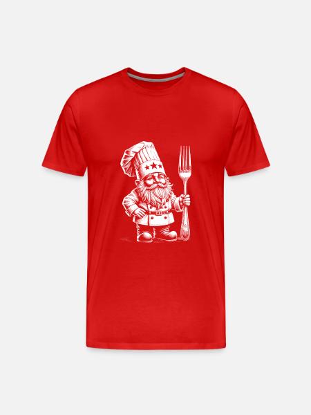 Cuire - T-shirt bio Premium Homme - rouge