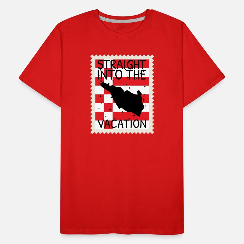 Drapeau de Brême Drapeau de Brême T-shirt bio Premium Homme