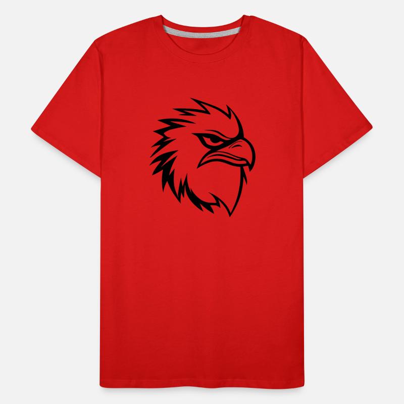 Adler Männer Premium Bio T-Shirt