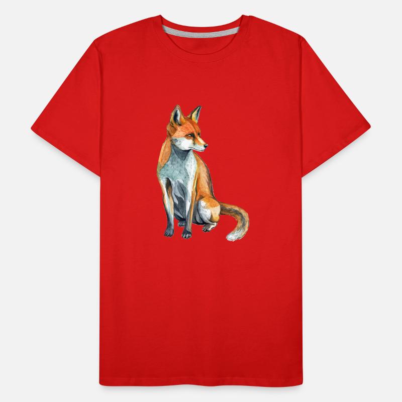Fox Men's Premium Organic T-Shirt