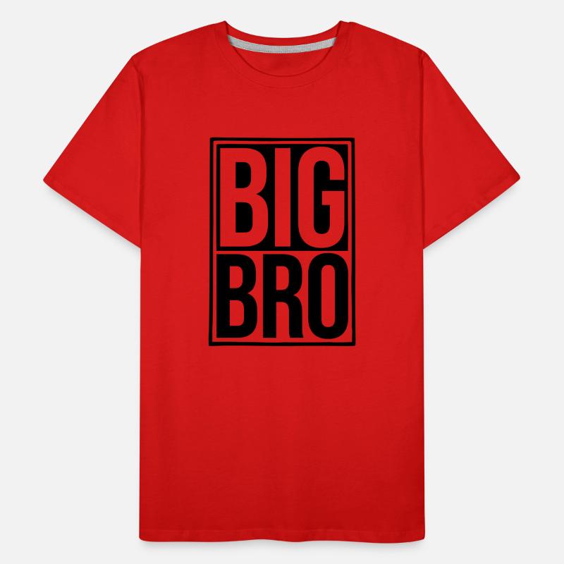 Big Bro Shield Logo T-shirt bio Premium Homme