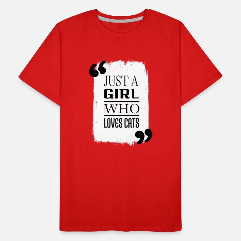 Cat Lover présente des avocats de chat persan T-shirt bio Premium Homme