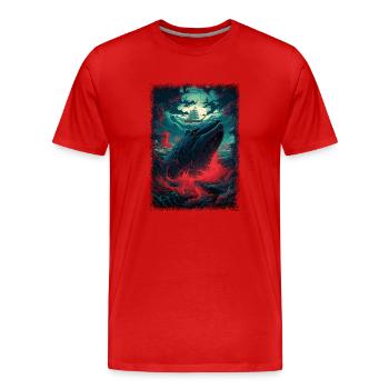 Ireland Birthday Present Idea Funny Quote - Men's Premium Organic T-Shirt - red - Front - Damien (186cm)
