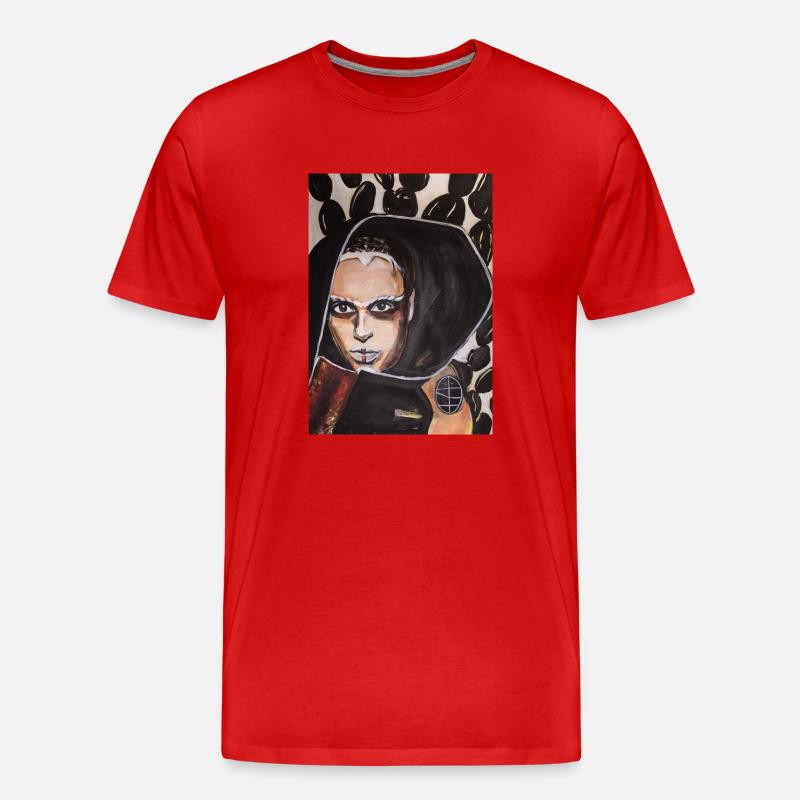 Dolmengöttin Langeneichstädt 8 - Männer Premium Bio T-Shirt - Rot