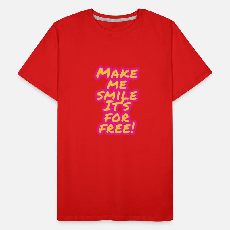 Make me laugh Men's Premium Organic T-Shirt