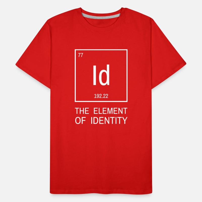 Id : élément de l’identité | Élément identitaire T-shirt bio Premium Homme