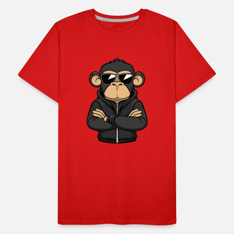 Monkey Comic Men's Premium Organic T-Shirt