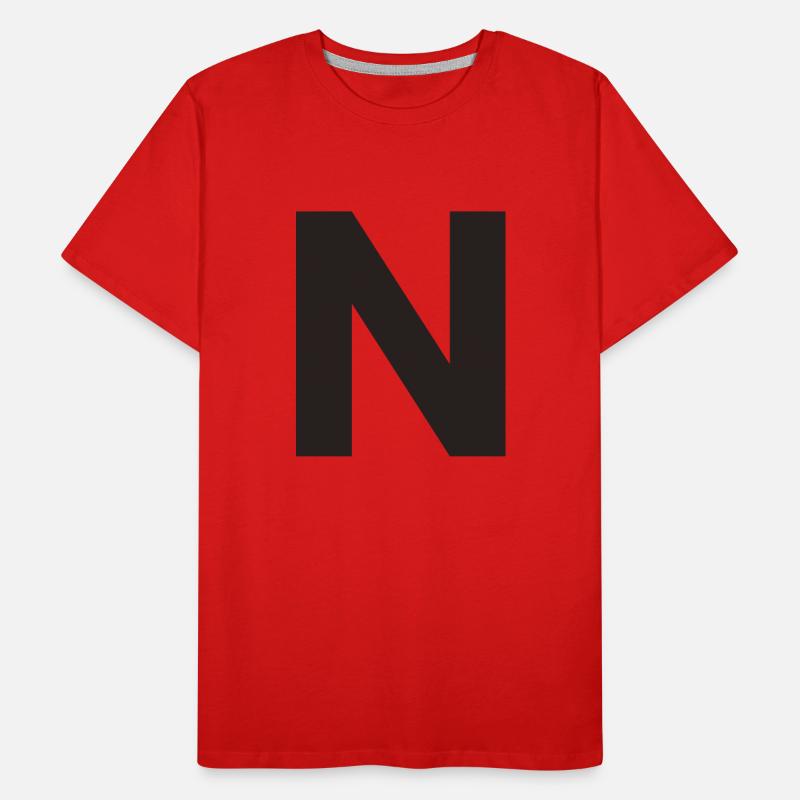 N T-shirt bio Premium Homme