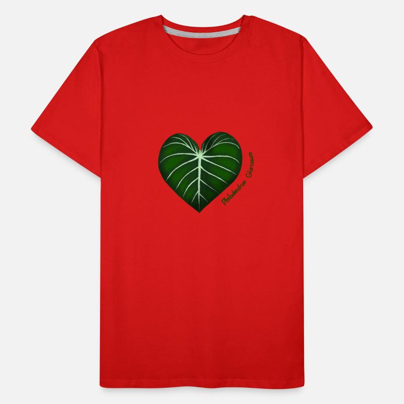 Philodendron Gloriosum T-shirt bio Premium Homme
