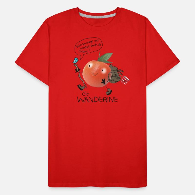 Wanderine auf Wanderschaft Männer Premium Bio T-Shirt