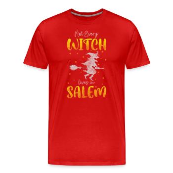 Sorcellerie Femmes Magic Wicca - T-shirt bio Premium Homme - rouge - Devant - Damien (186cm)