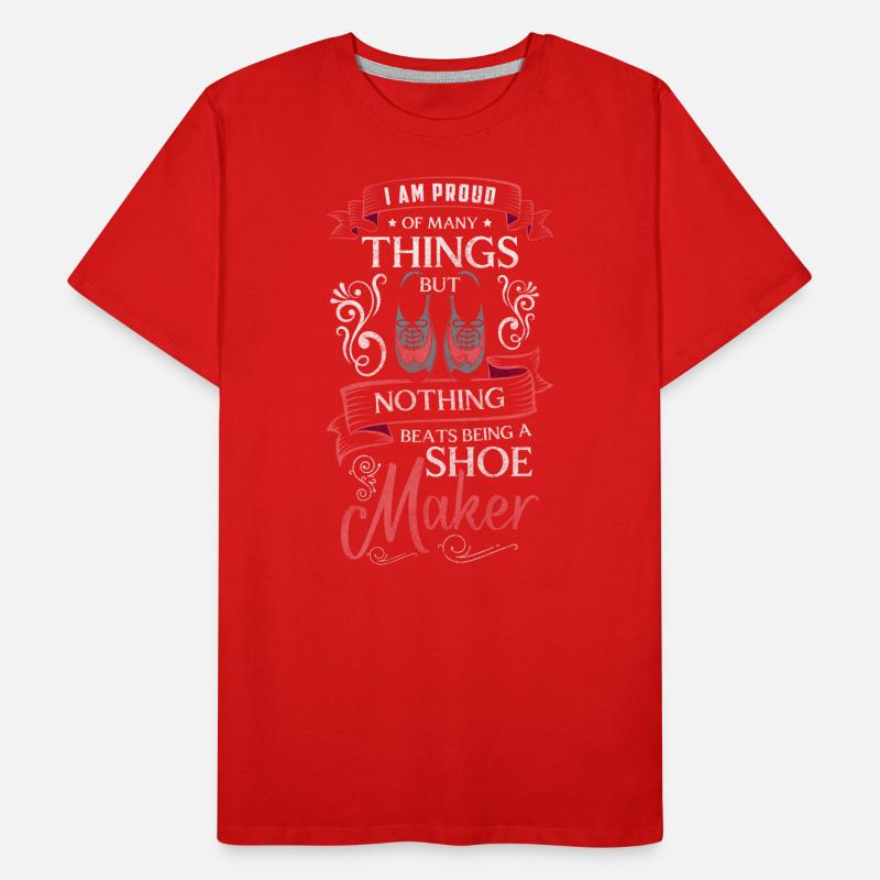 Shoemaker, Shoemaker, Craftsman Men's Premium Organic T-Shirt