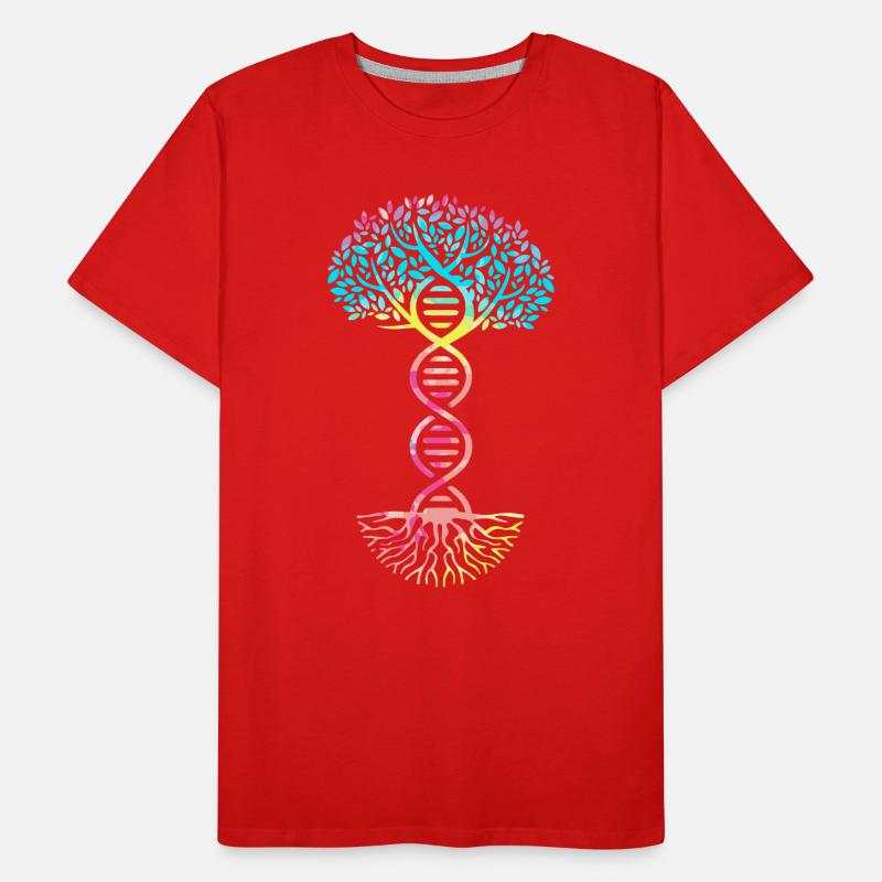 Structural formula molecule Men's Premium Organic T-Shirt