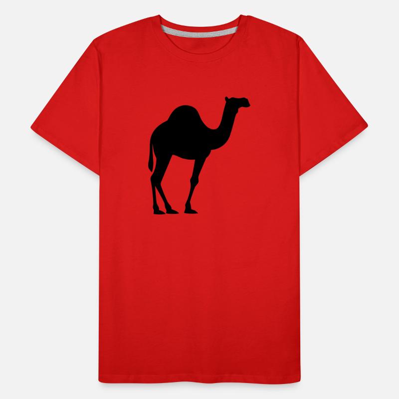 Kamel Männer Premium Bio T-Shirt
