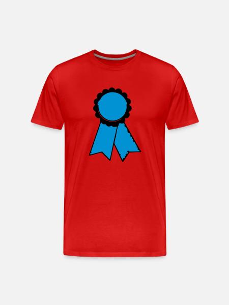 cockade - T-shirt bio Premium Homme - rouge