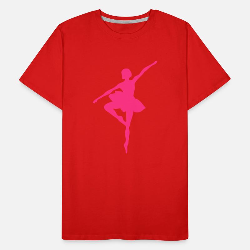 dancer ballet dancer Men's Premium Organic T-Shirt