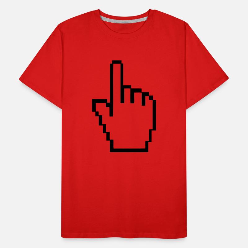 computer_hand Männer Premium Bio T-Shirt