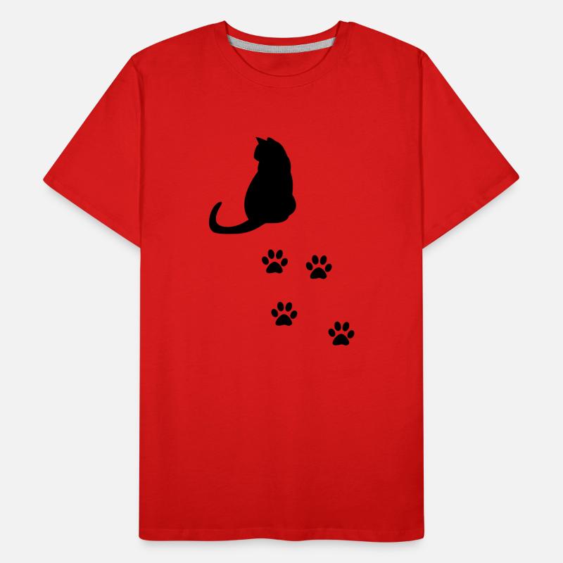 Chat avec pattes T-shirt bio Premium Homme