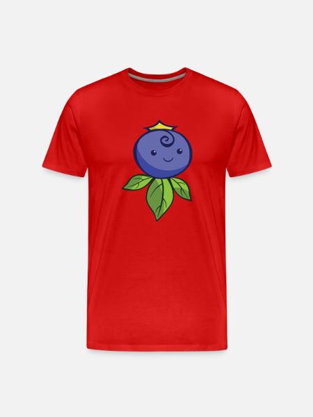 KingBerry - Men's Premium Organic T-Shirt - red