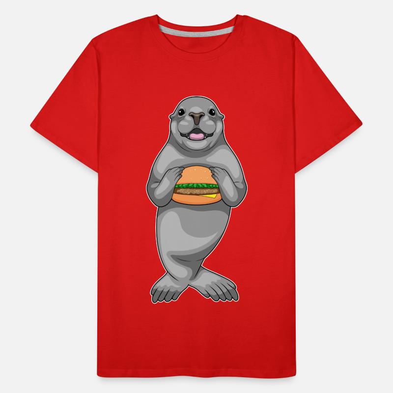 Seal Hamburger Men's Premium Organic T-Shirt