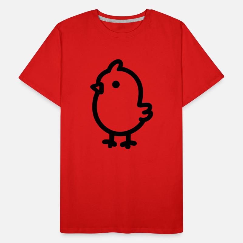 poussin T-shirt bio Premium Homme