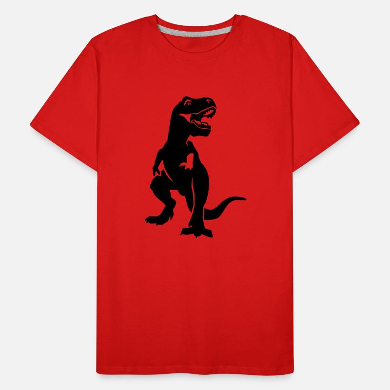 T-Rex Men's Premium Organic T-Shirt