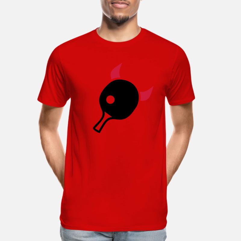 tennis de table T-shirt bio Premium Homme