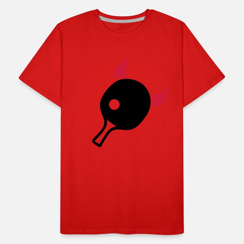 tennis de table T-shirt bio Premium Homme