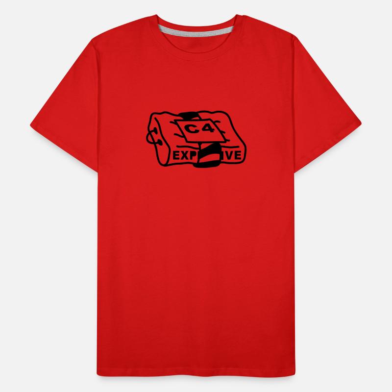 c4_explosive T-shirt bio Premium Homme