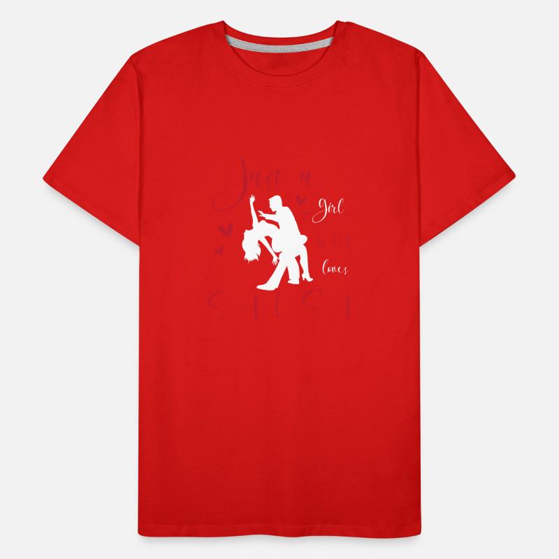 Danseuse de salsa Danseuse T-shirt bio Premium Homme