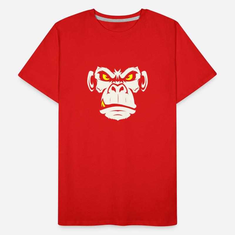 monkey2 01 Men's Premium Organic T-Shirt