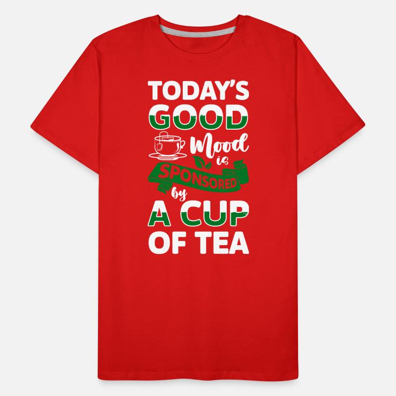 Tea Cup Fruit Tea Teas Men's Premium Organic T-Shirt